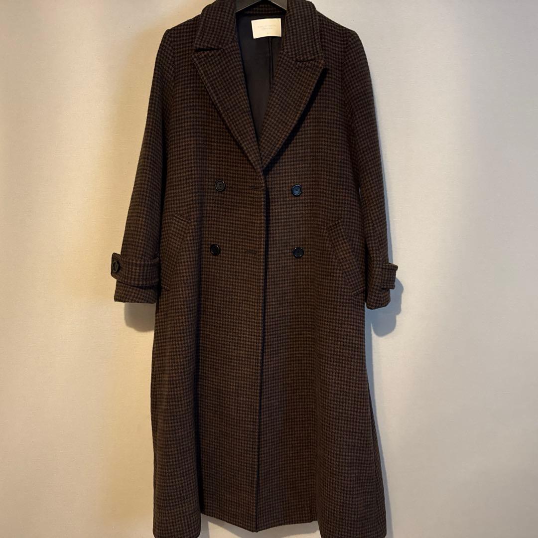PUBLIC TOKYO ダブルブレスト ロングコート - メルカリ