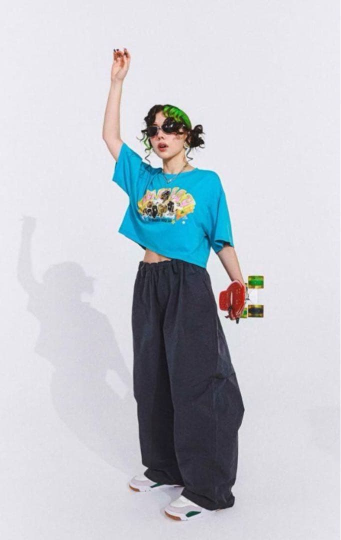 Re.アールイードット 仲里依紗 BIGワークパンツ 🎀RE.🎀 仲里依紗お洋服屋さんはじめます✌🏼✌🏼✌🏼