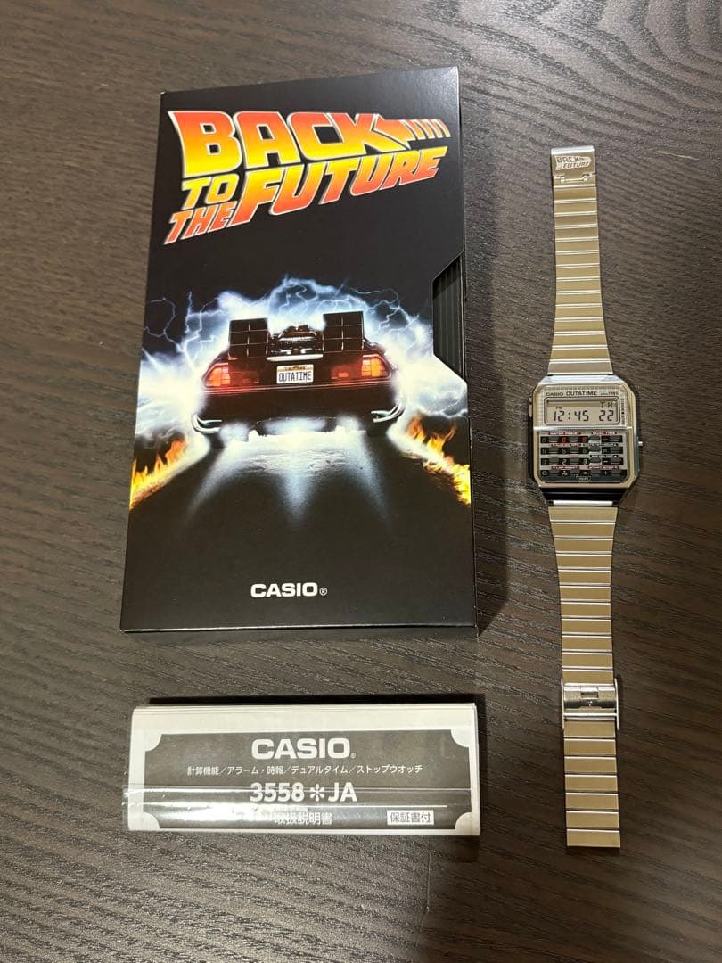 バック・トゥ・ザ・フューチャー CA-500WEBF-1AJR, Watch - メルカリ