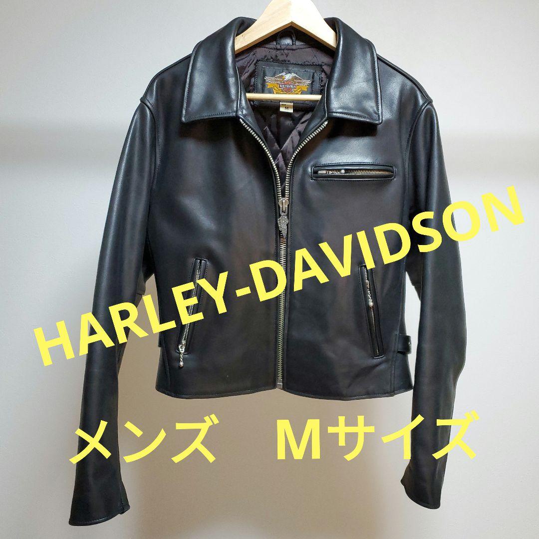 ハーレーダビッドソン ライダースジャケット メンズ M - メルカリ
