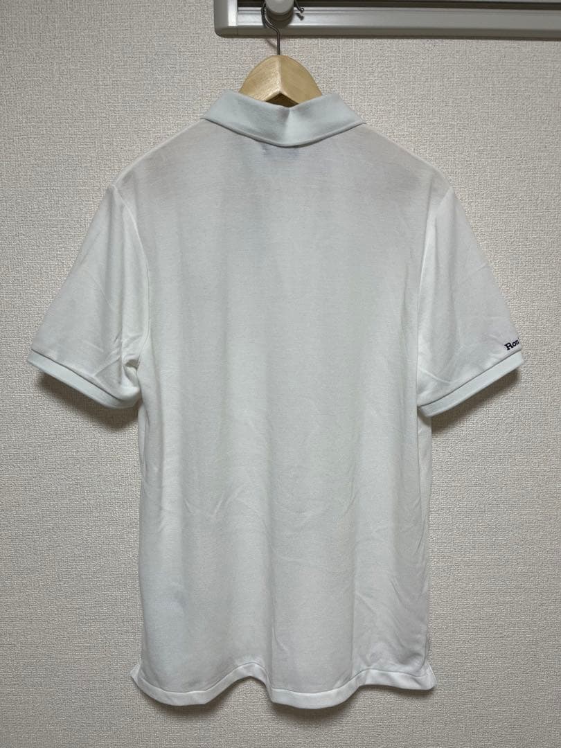 ロンハーマン 別注 ポロラルフローレン ポロシャツ M ホワイト - メルカリ