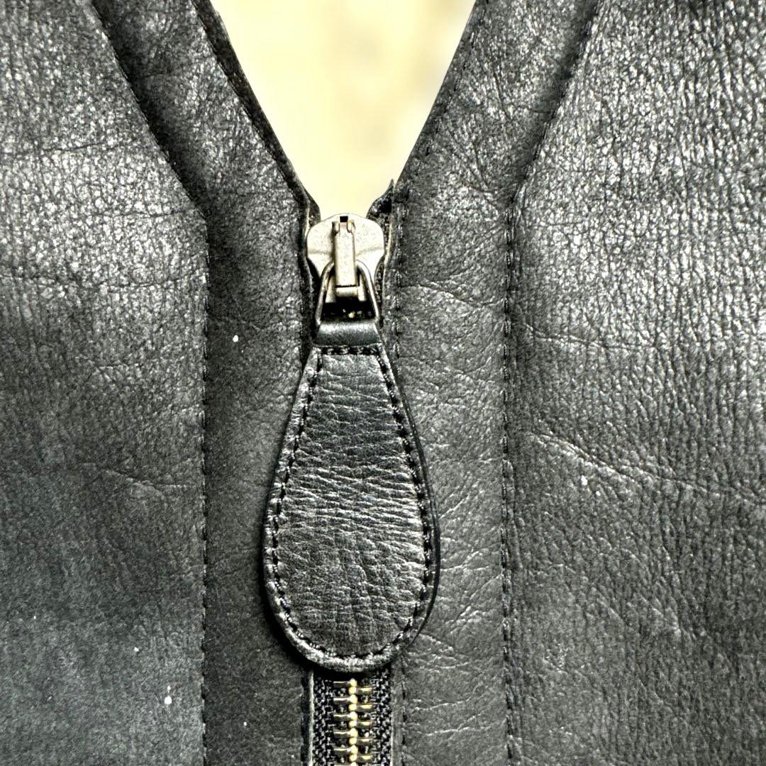 希少 本人期 Maison Margiela 初期 ムートンベスト黒 ブラック - メルカリ