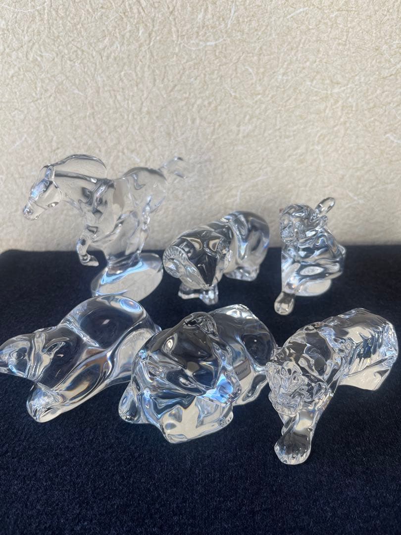 美品・希少】バカラ 干支 十二支 セット ガラス クリスタル ブランド
