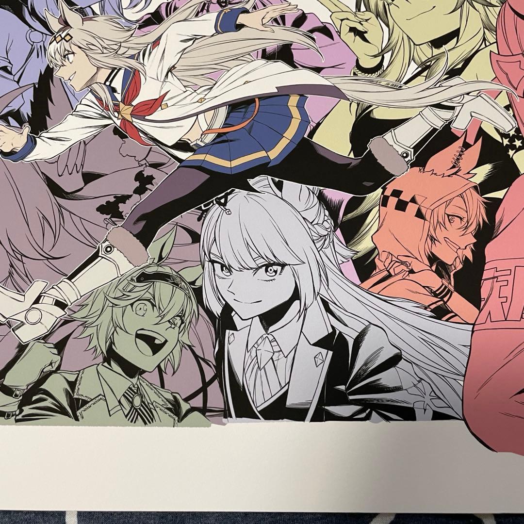 ウマ娘シンデレラグレイ 複製原画 ヤングジャンプ 42号 A3