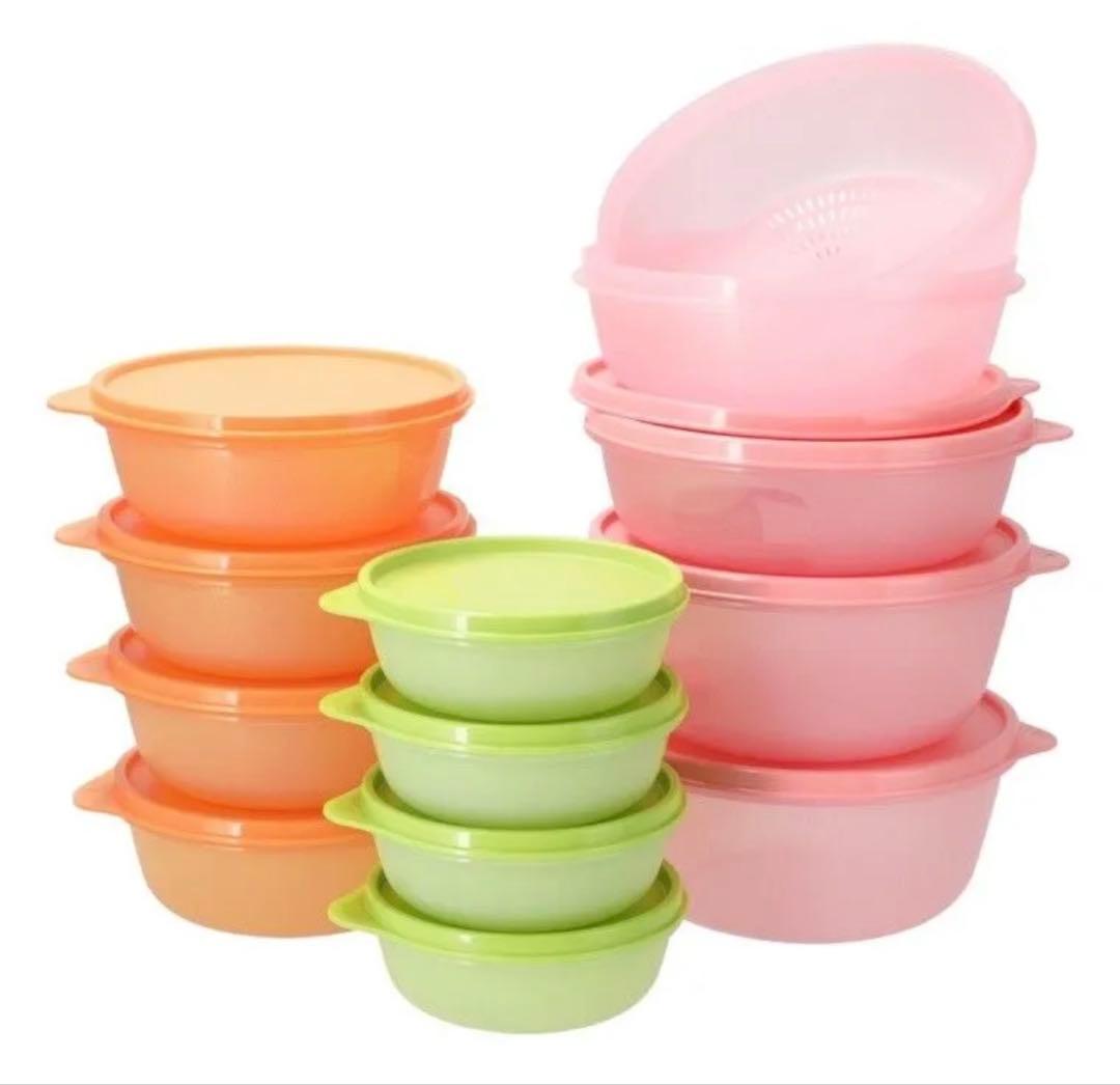Tupperware タッパーウェア ボールファンタスティックセット 限定カラー Tupperware® / ボール ファンタスティック 1/2セット - curious online