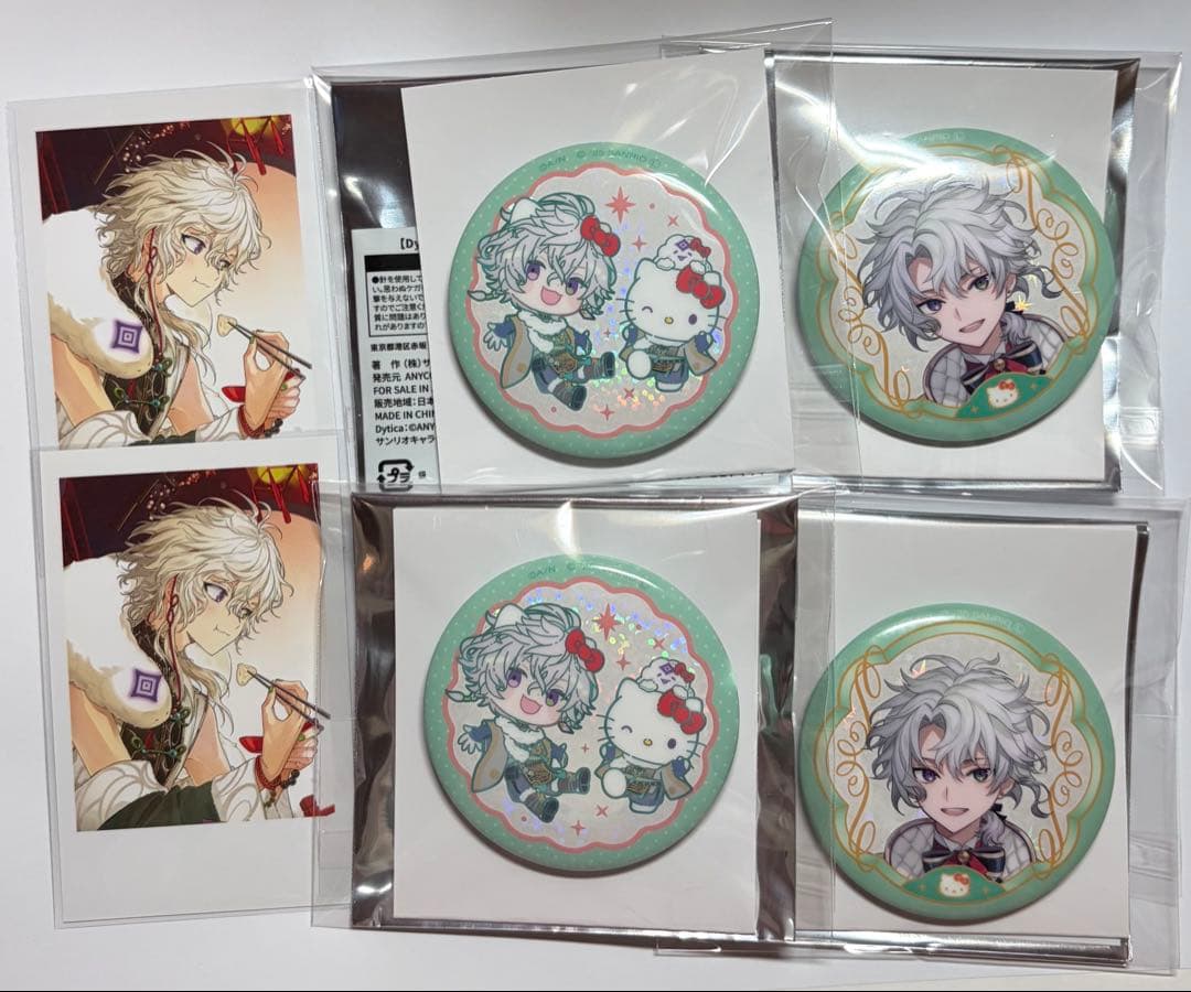 叢雲カゲツ 2周年 サンリオ チェキ 缶バッジ - メルカリ