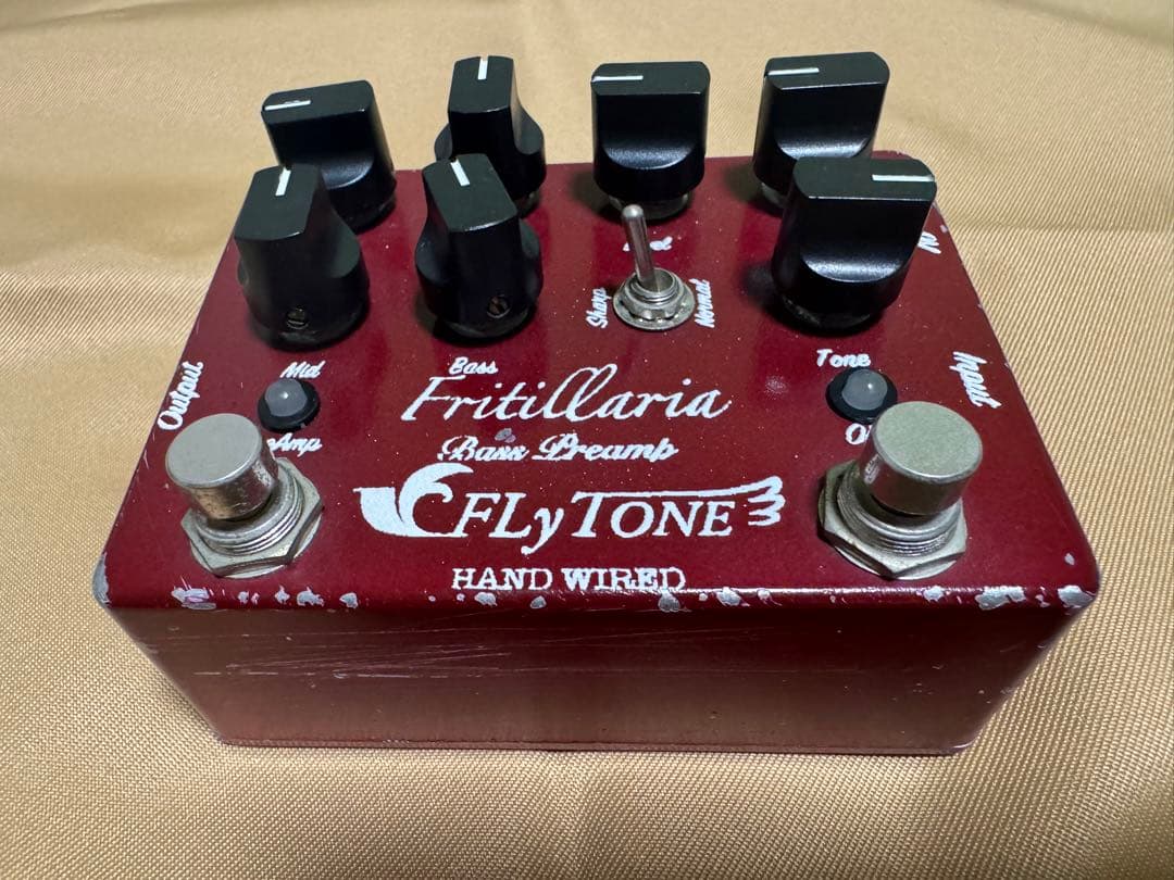 FLyTONE Fritillaria Bass Preamp ベースプリアンプ