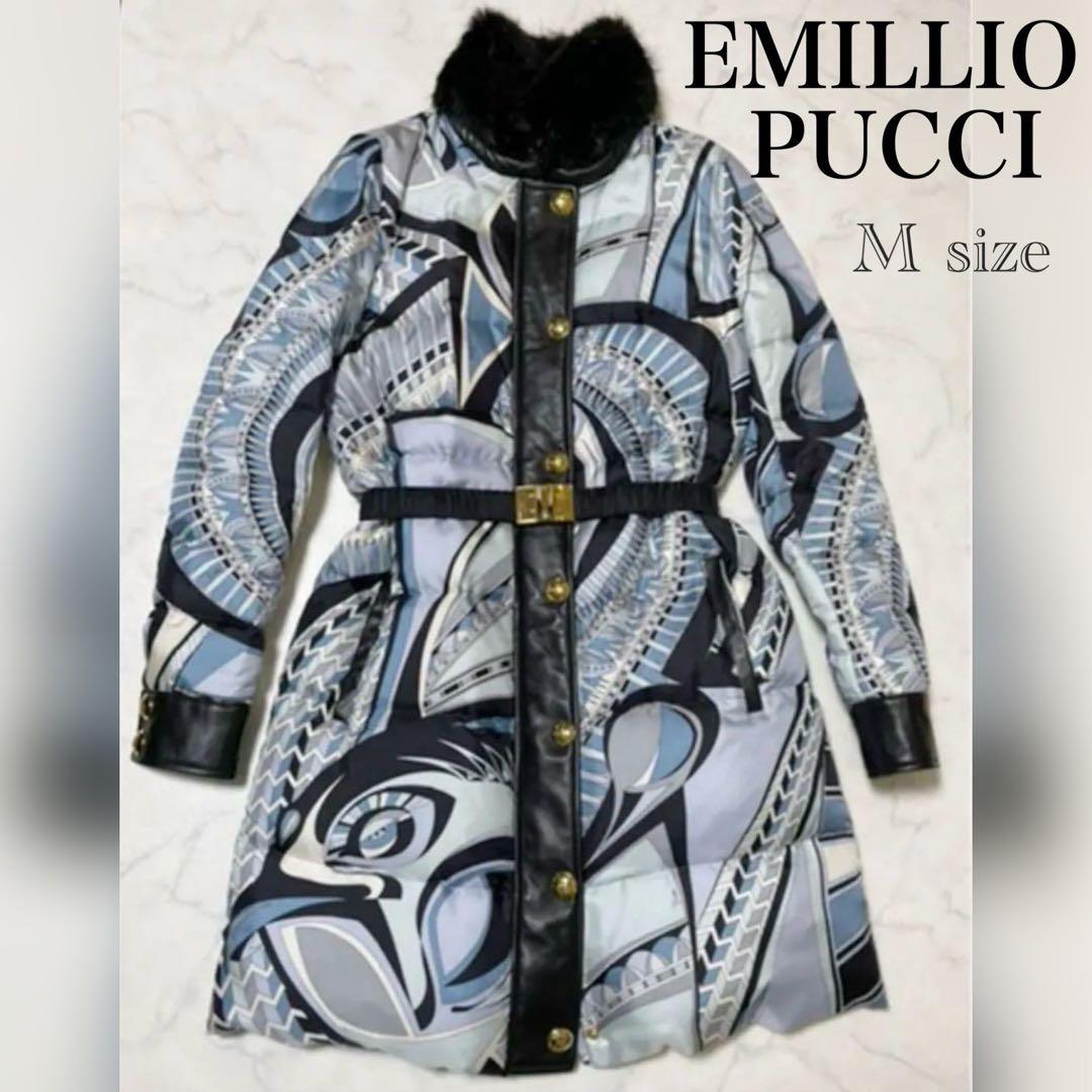 エミリオプッチ ダウンコート 美品 38 ファー - メルカリ