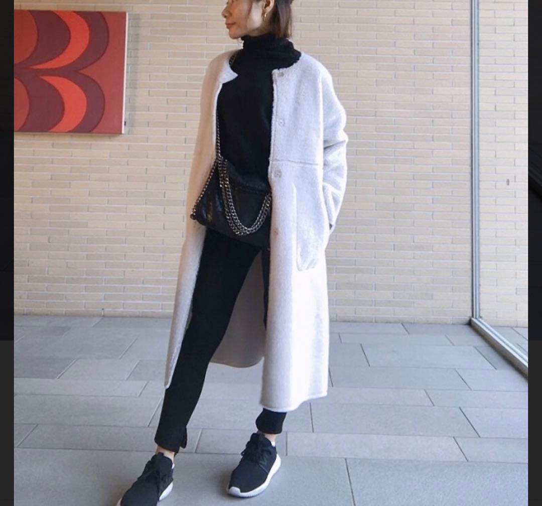 ringo様専用 ZARA ボアコートリーバーシブル Sサイズ - メルカリ