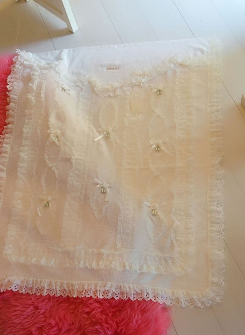 さえら　ホワイト レース 未使用タグ付きタオルケット 楽天市場】【 LINE登録で300円OFF 】 【 今治 タオルケット シングル