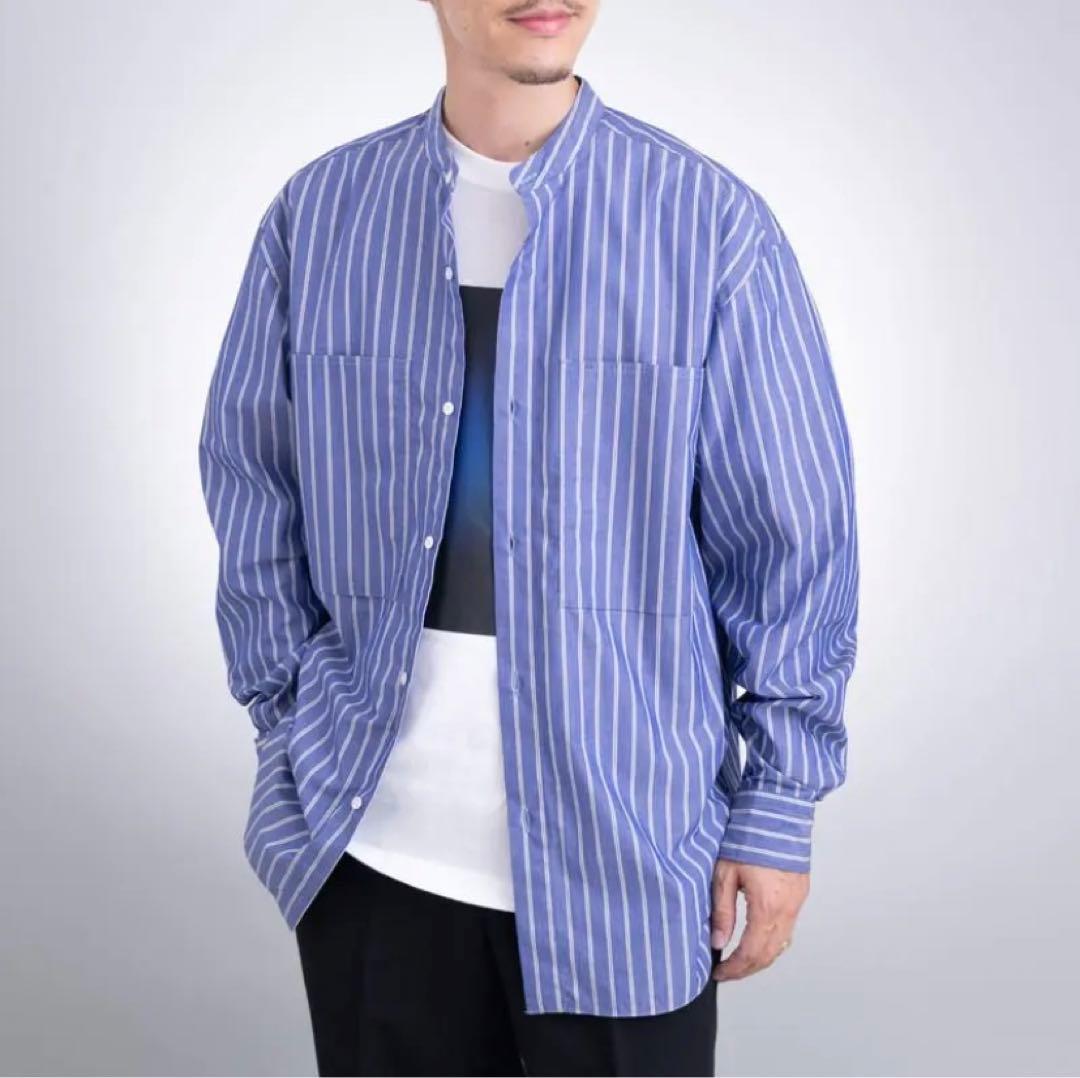 SO ストライプバンドカラーシャツ 大山シュン - メルカリ