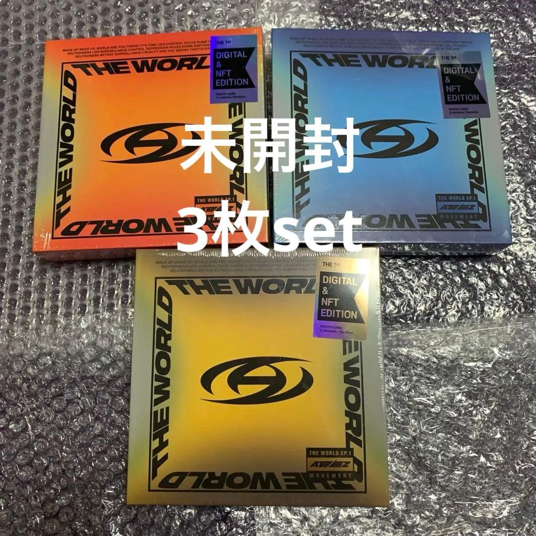 ATEEZ CD MOVEMENT 未開封 3形態 アチズ ホンジュン ソンファ - メルカリ