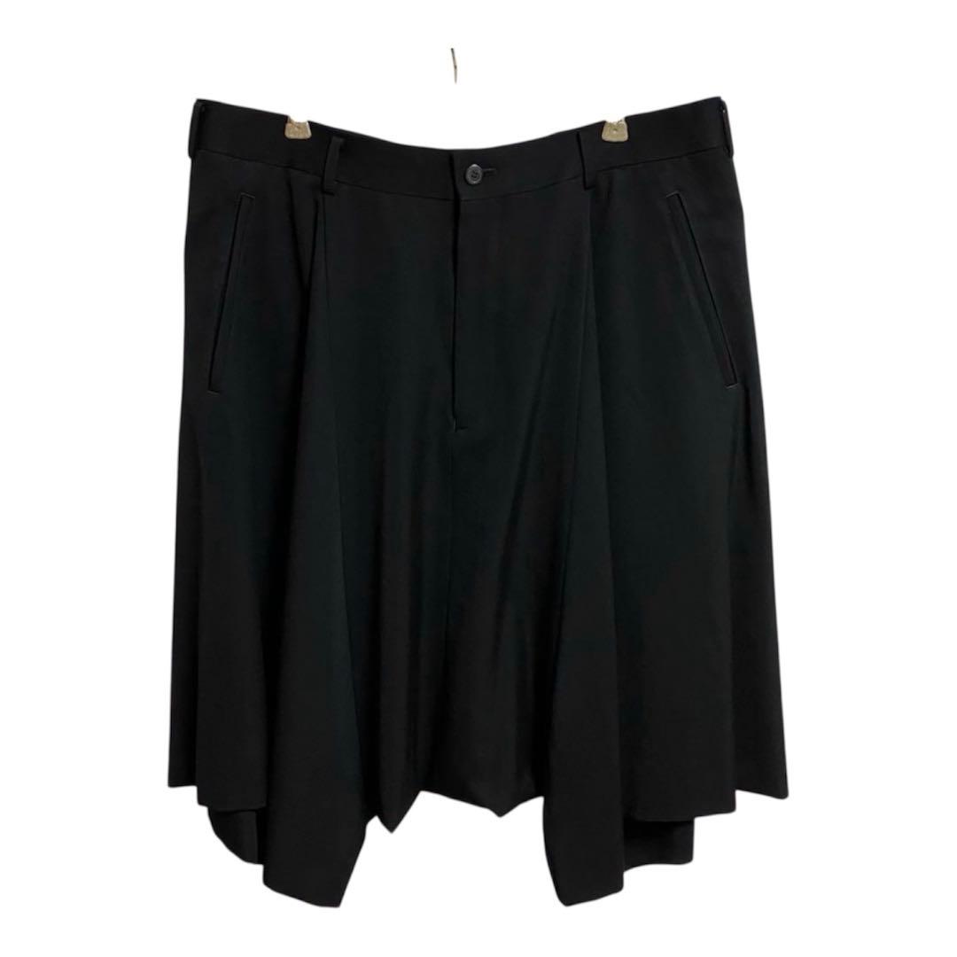 コムデギャルソンオムプリュス ウールギャバ サルエルワイドショーツ