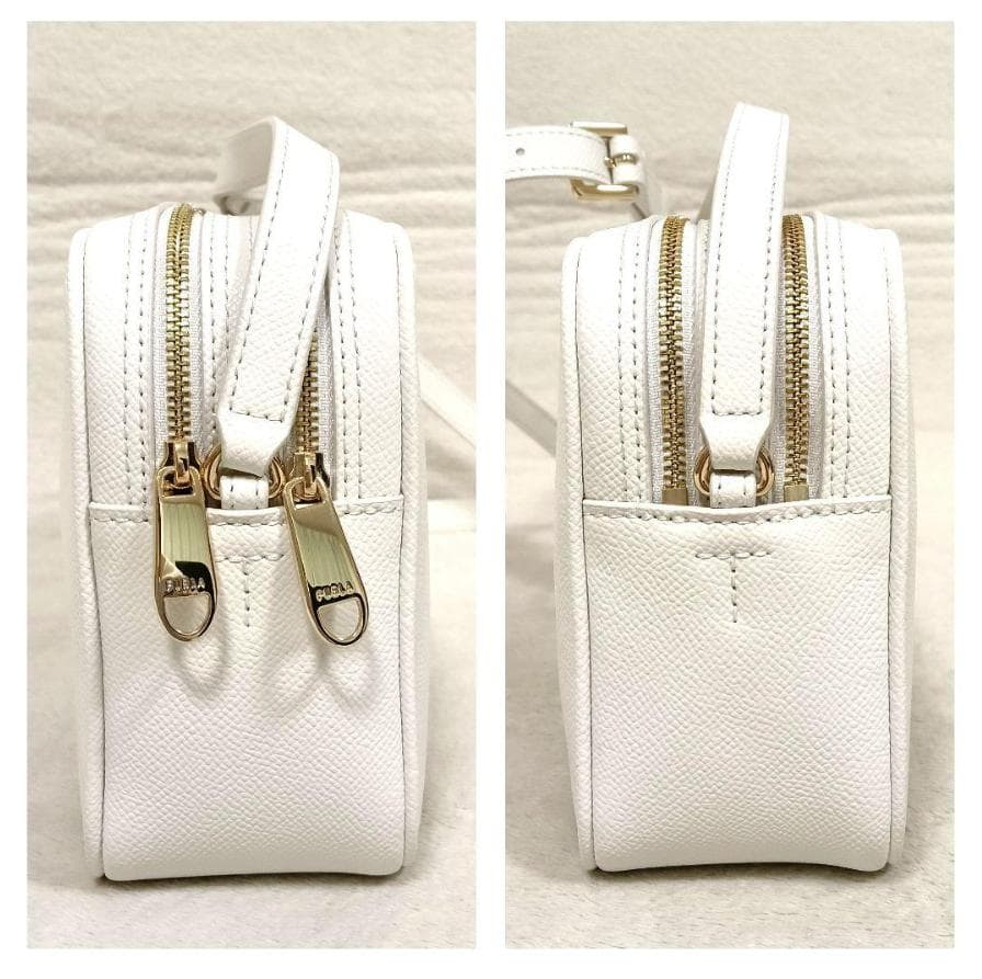 たっちゃん様専用 FURLA リリーXL ショルダーバッグ 白 - メルカリ