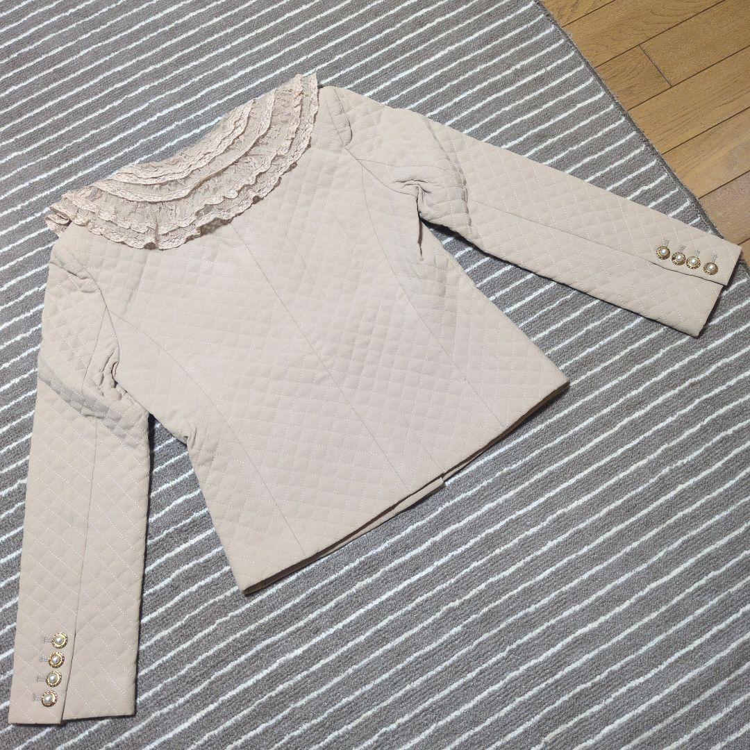 INGEBORG インゲボルグ ジャケット レース ベージュ系 - メルカリ