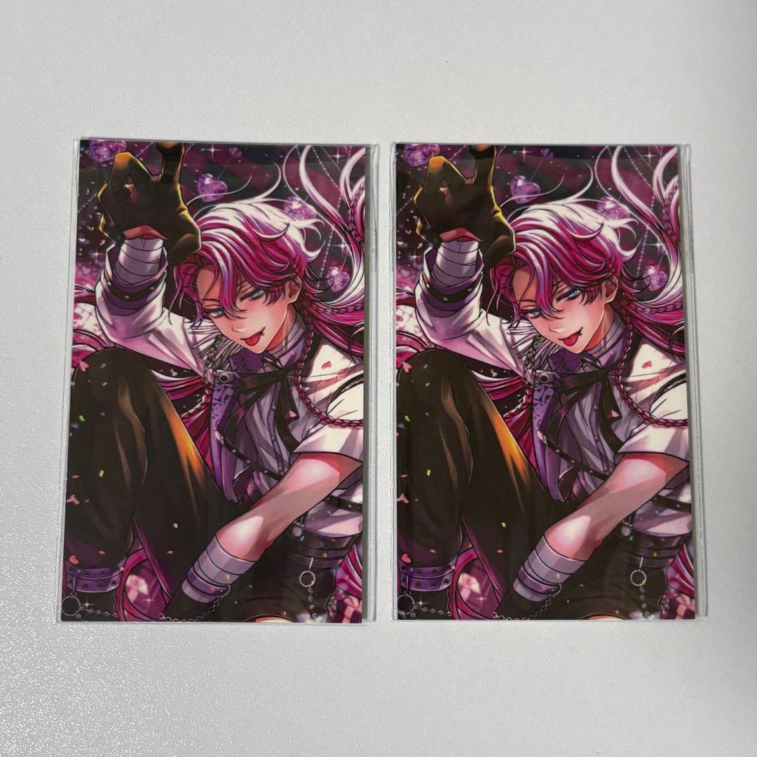 悪魔執事と黒い猫 ラト バレンタイントレカ風カード チェキ あくねこ