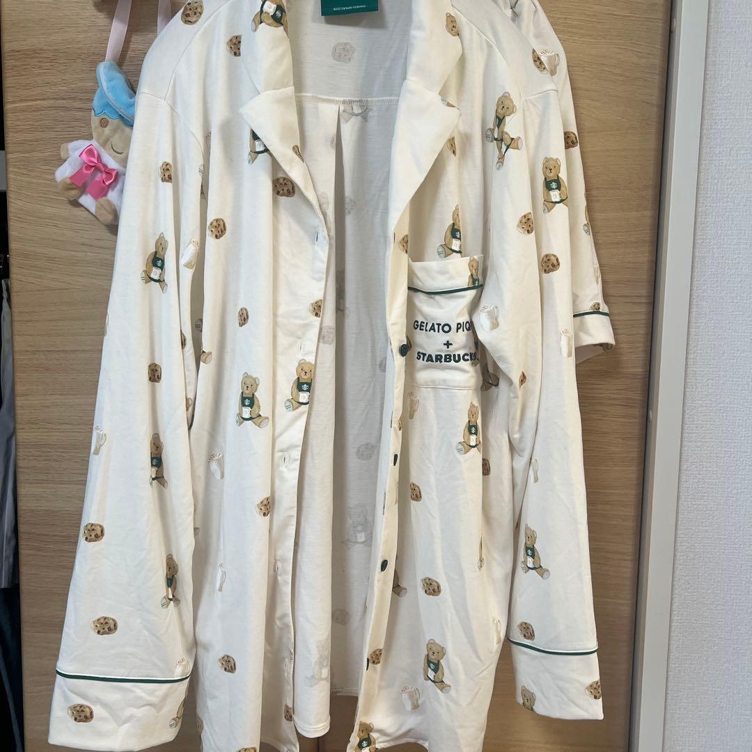 ジェラピケ×スタバコラボ】パジャマ - メルカリ