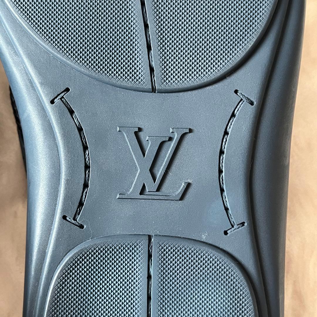 ルイヴィトン　サンダル ファブリック メンズ　ブラック　ネイビー　26.5cm