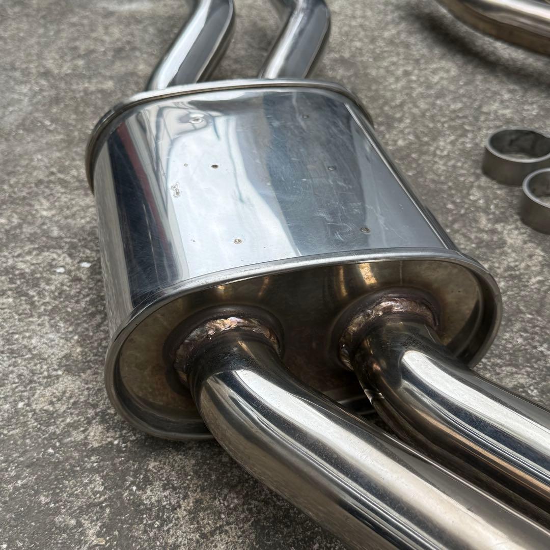 箱型　スカイライン　4ドア　GTR 「50パイ デュアルステンレスマフラー」