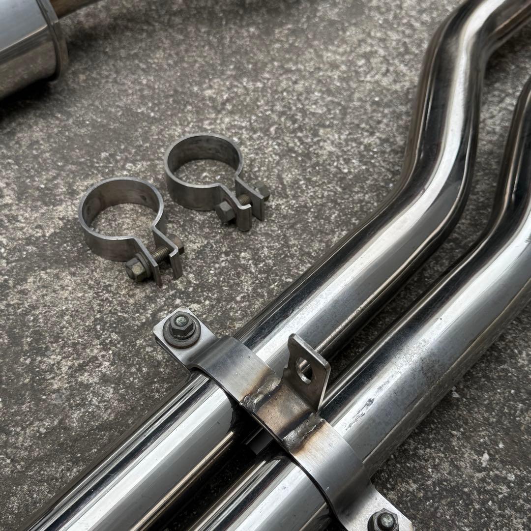 箱型　スカイライン　4ドア　GTR 「50パイ デュアルステンレスマフラー」