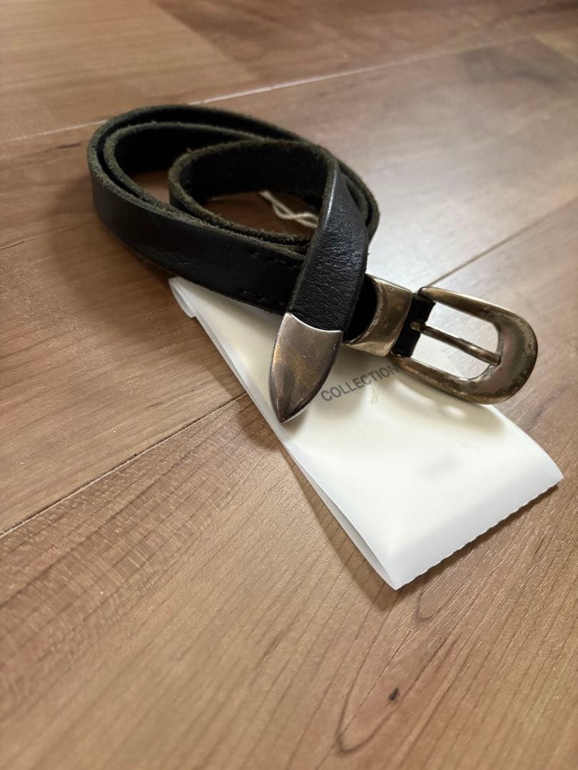 正規品 OUR LEGACY レザーベルト ブラック 70 2 CM BELT | OUR LEGACY(アワーレガシー) / ファッション雑貨 ベルト
