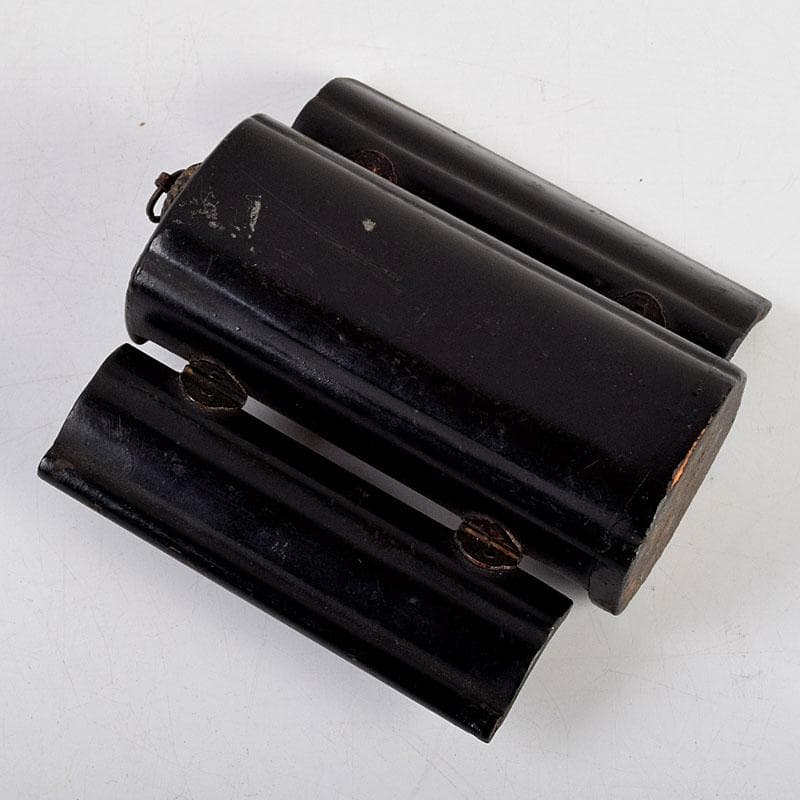 金嶺(かなみね) 仏教美術　木彫　仏像　豆仏　懐中仏　厨子付　C　8901