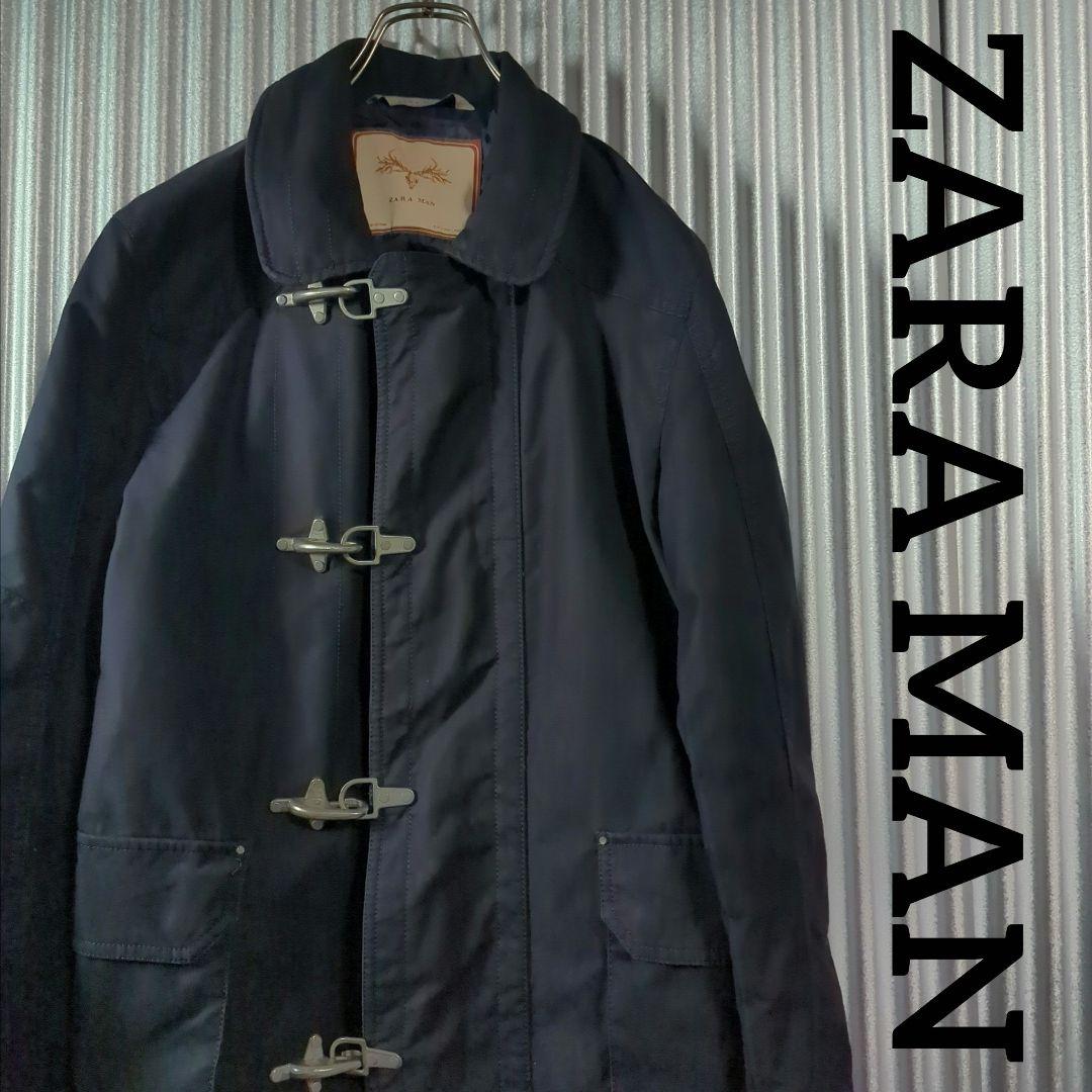 ザラ マン ZARAMAN ファイヤーマン ジャケット フックボタン 黒