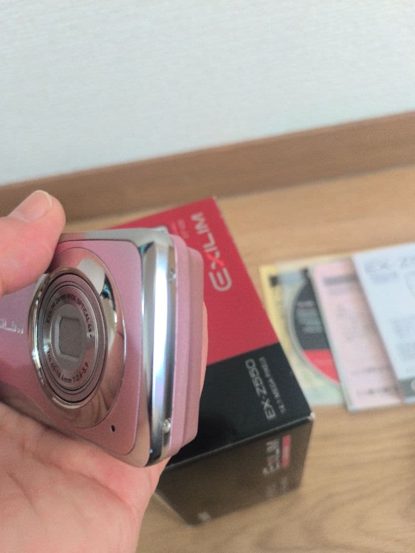 CASIO EXILIM EX-Z550 デジカメ ピンク CCDセンサー搭載 - メルカリ