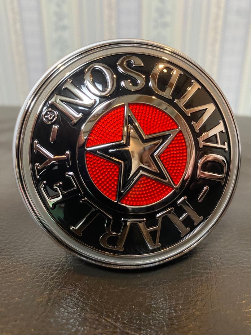 ハーレー純正タンクキャップ メダリオン 七宝焼き - メルカリ