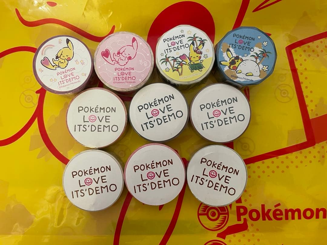 ポケモン　イッツデモ　マスキングテープ