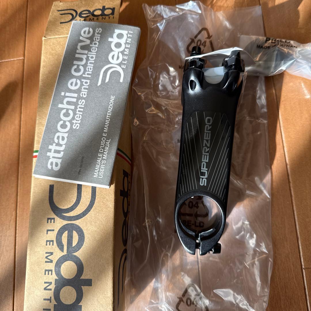 Deda Superzero ステム 100mm ブラック 新品 DEDA ( デダ ) ステム SUPERZERO ( スーパーゼロ ) ステム POB 31.7