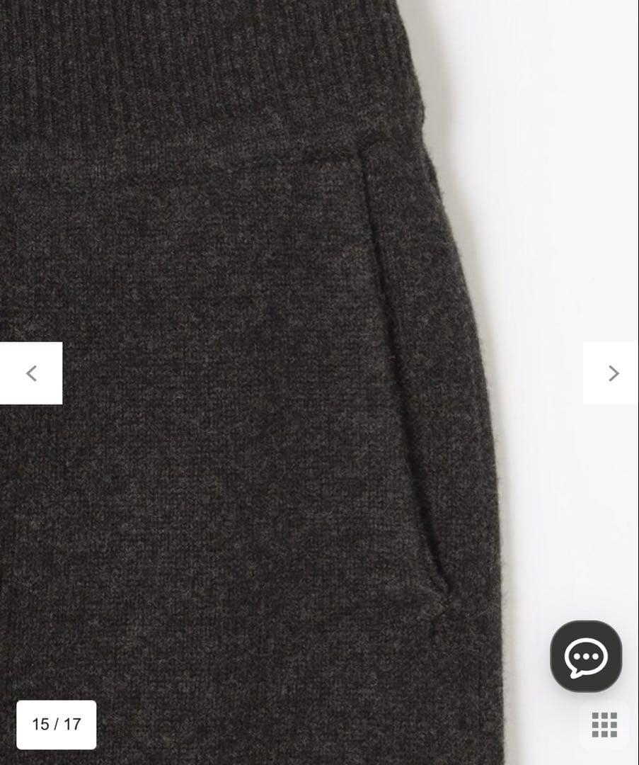 pelleq × NAVE ペレック ネイヴ ウールカシミヤパンツ 試着のみ - メルカリ