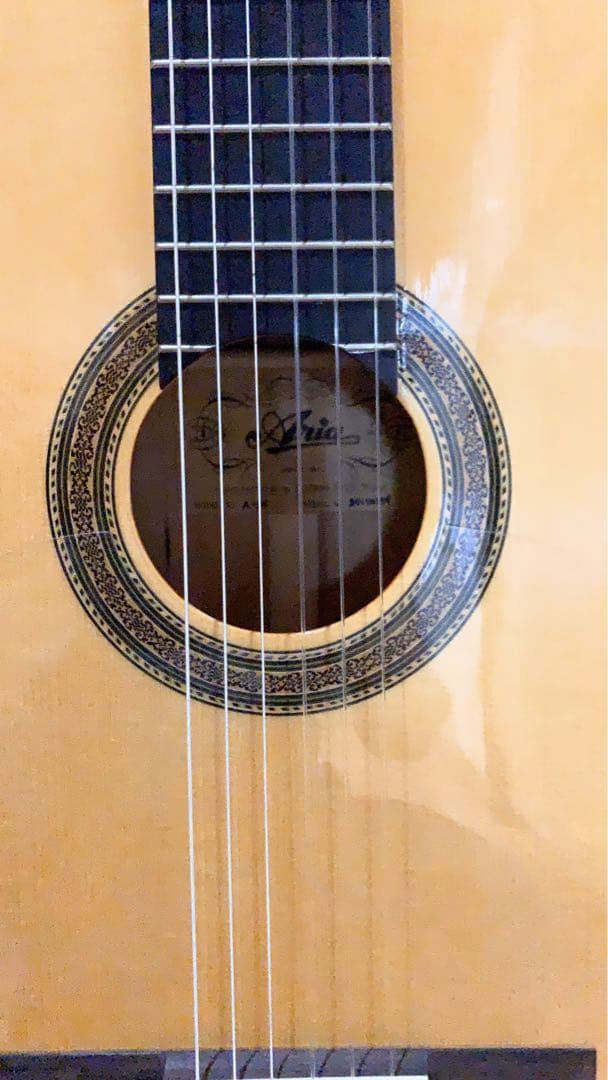 ベ*ー様 ARIA 【ハードケース付】フラメンコ クラシックギターA50F