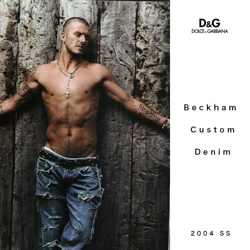 マニア必見】ドルチェ＆ガッバーナ ドルガバ D&G ベッカム デニム