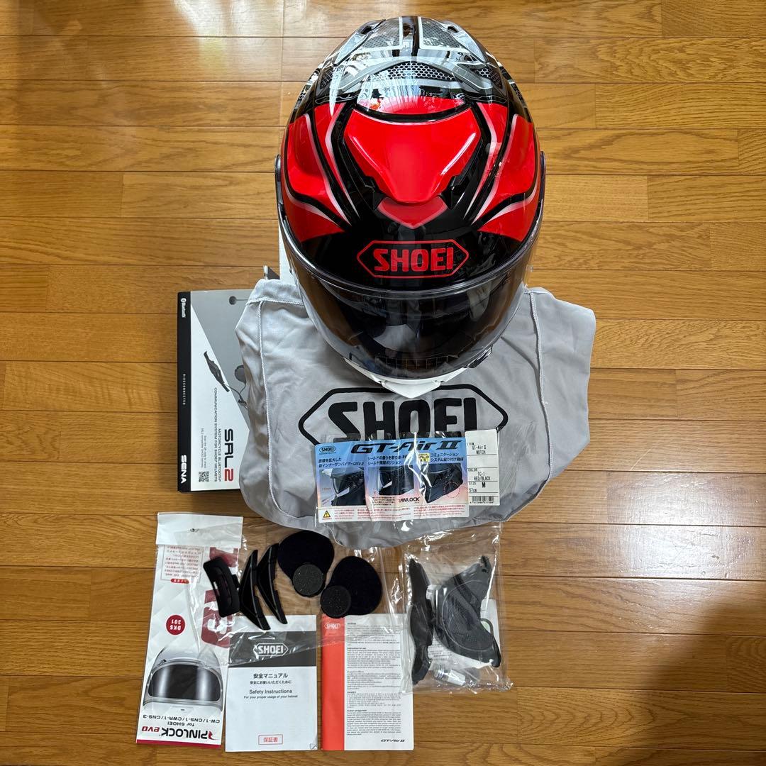 SHOEI ショウエイ GT-Air2 NOTCH SENA セナ SRL2 - メルカリ