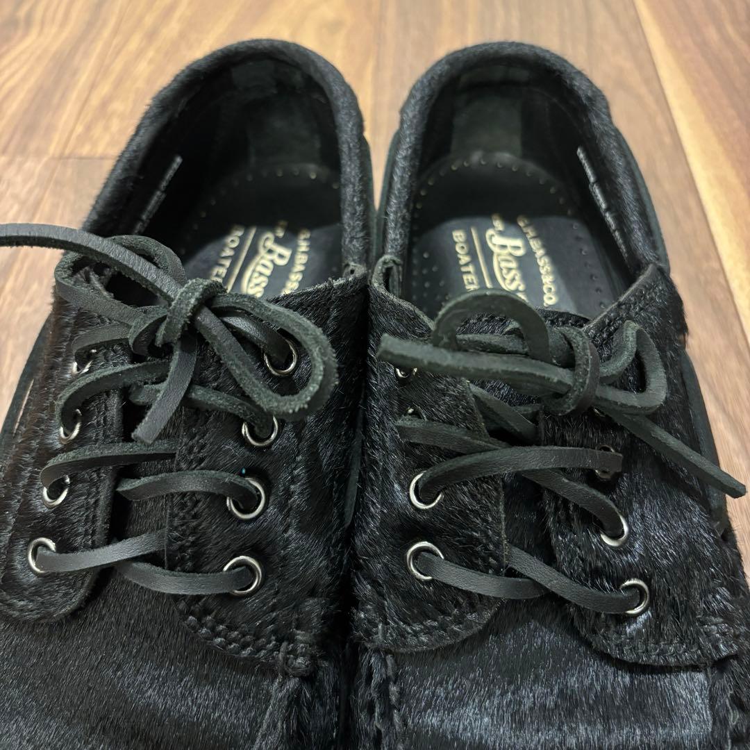 G.H.BASS&CO. BOATERSハラコ デッキシューズ　42