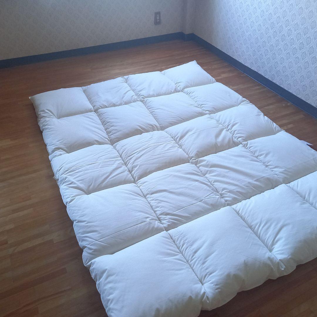 暖 ホテル仕様 大増量 掛布団 シングル 羽毛を越えた素材 清潔 日本製 IV⑮