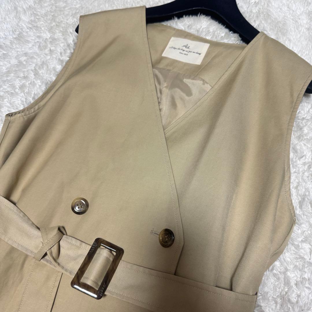 美品 Acka. 3way classic trench coat 定価3.5