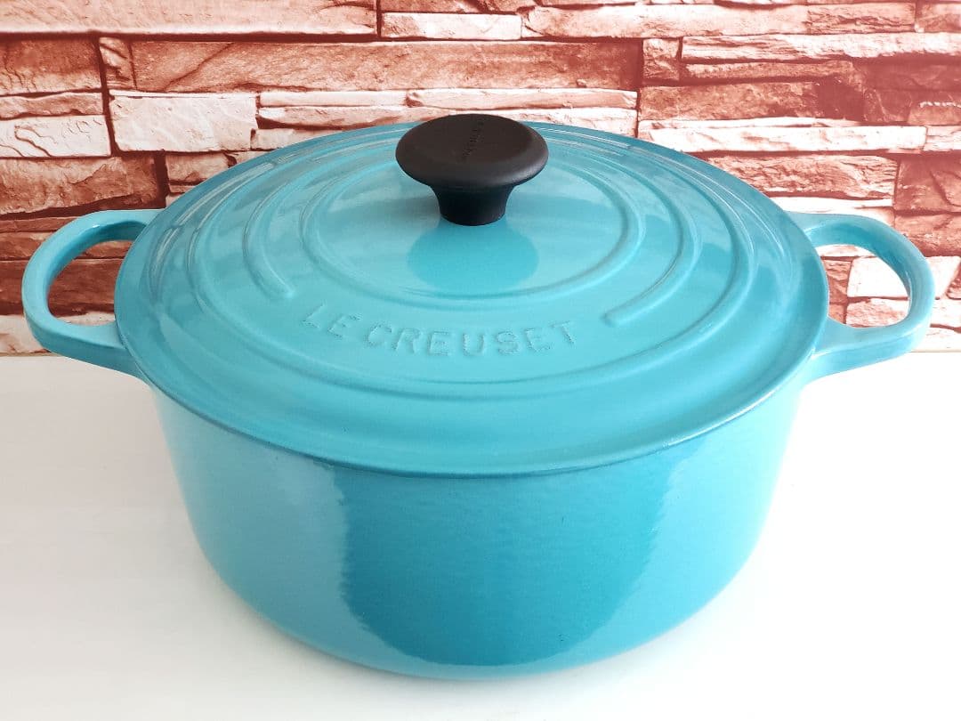 【良品】ル・クルーゼ　ココットロンド　26㎝ Amazon.co.jp: ル・クルーゼ(Le Creuset) 鋳物 ホーロー 鍋 ココット