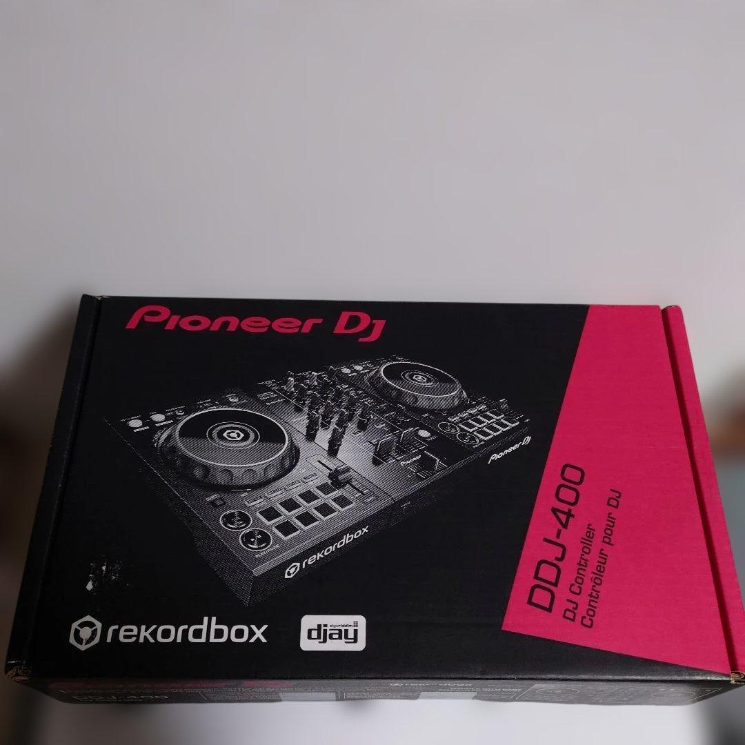 Pioneer DJコントローラー DDJ-400 2022年製　箱あり　説明書 DDJ-400の初心者もDJデビュー！練習と準備はこれだけやればOK