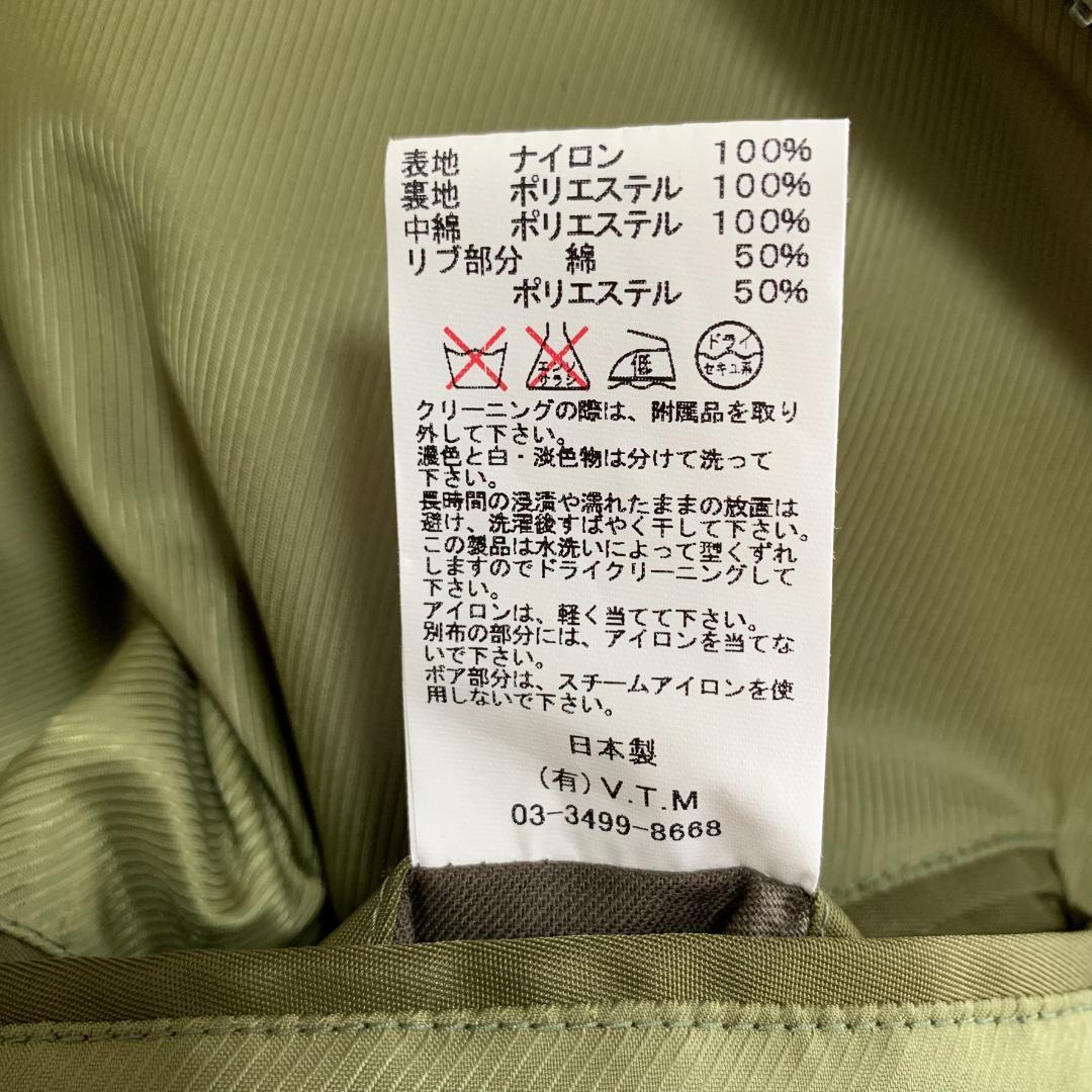 VICTIM ヴィクティム 襟ボア MA-1 ジャケット Mサイズ 日本製