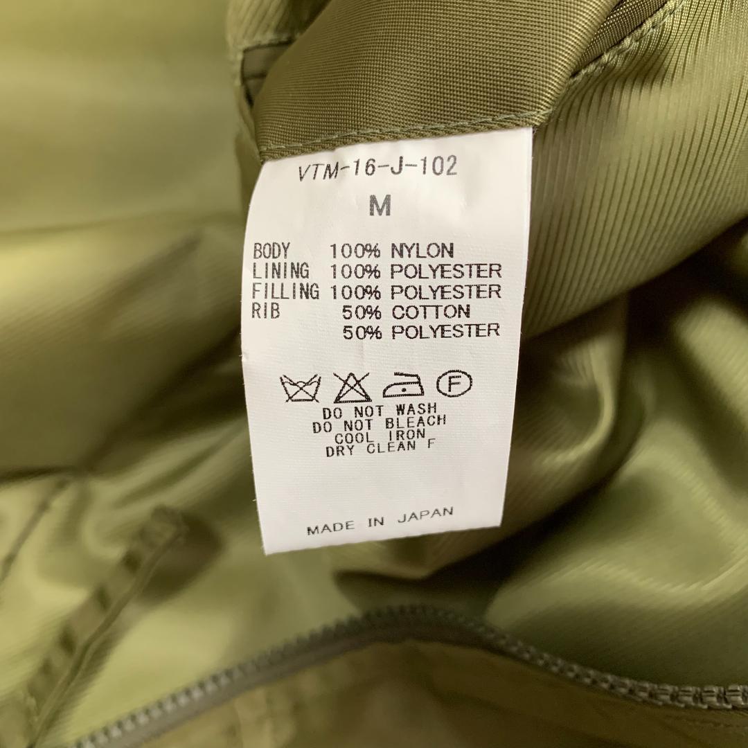 VICTIM ヴィクティム 襟ボア MA-1 ジャケット Mサイズ 日本製