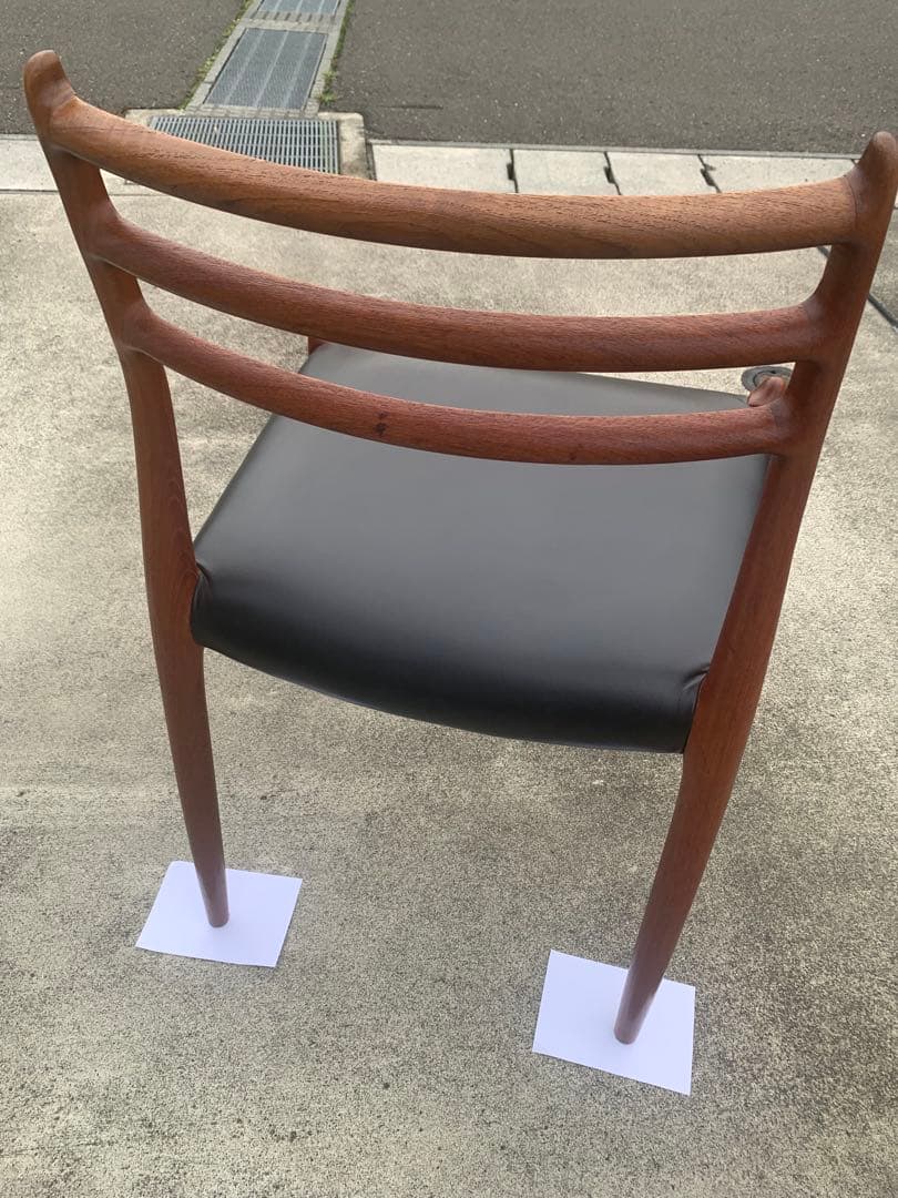 北欧 ヴィンテージチェア J.L.Moller (JLモラー） NO.78本革