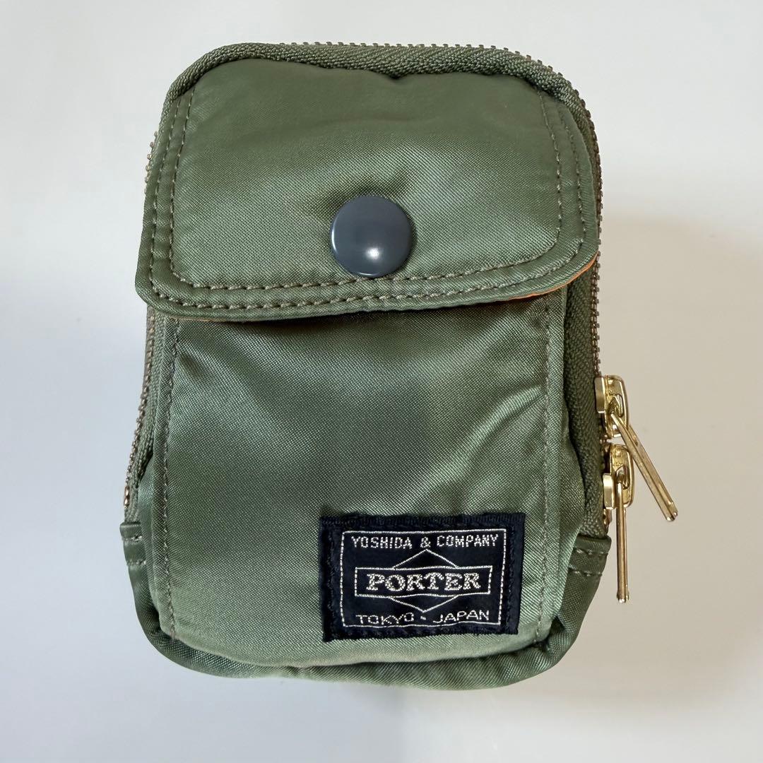希少 ポーター タンカー 3way ポーチ PORTER セージグリーン - メルカリ
