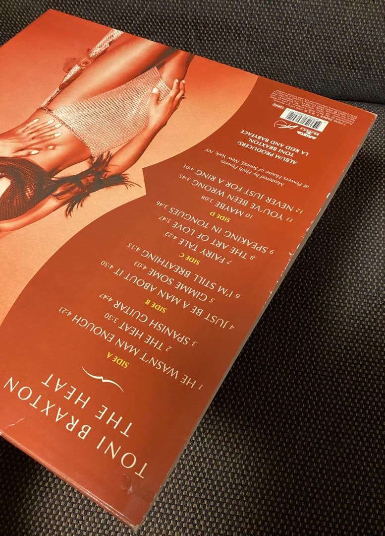 (USED)Toni Braxton The Heat 2枚組 UKオリジナル盤