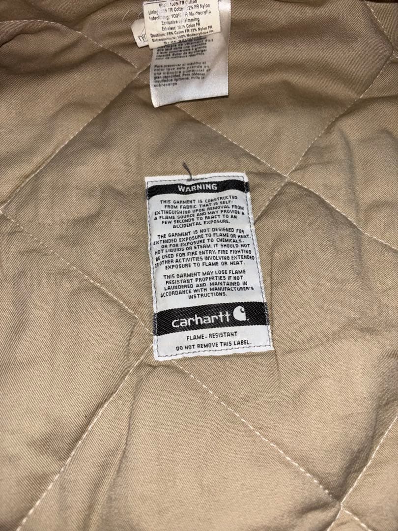 ち*こ様 【フェード】USA製 Carhartt FR デトロイト フレイムレジ