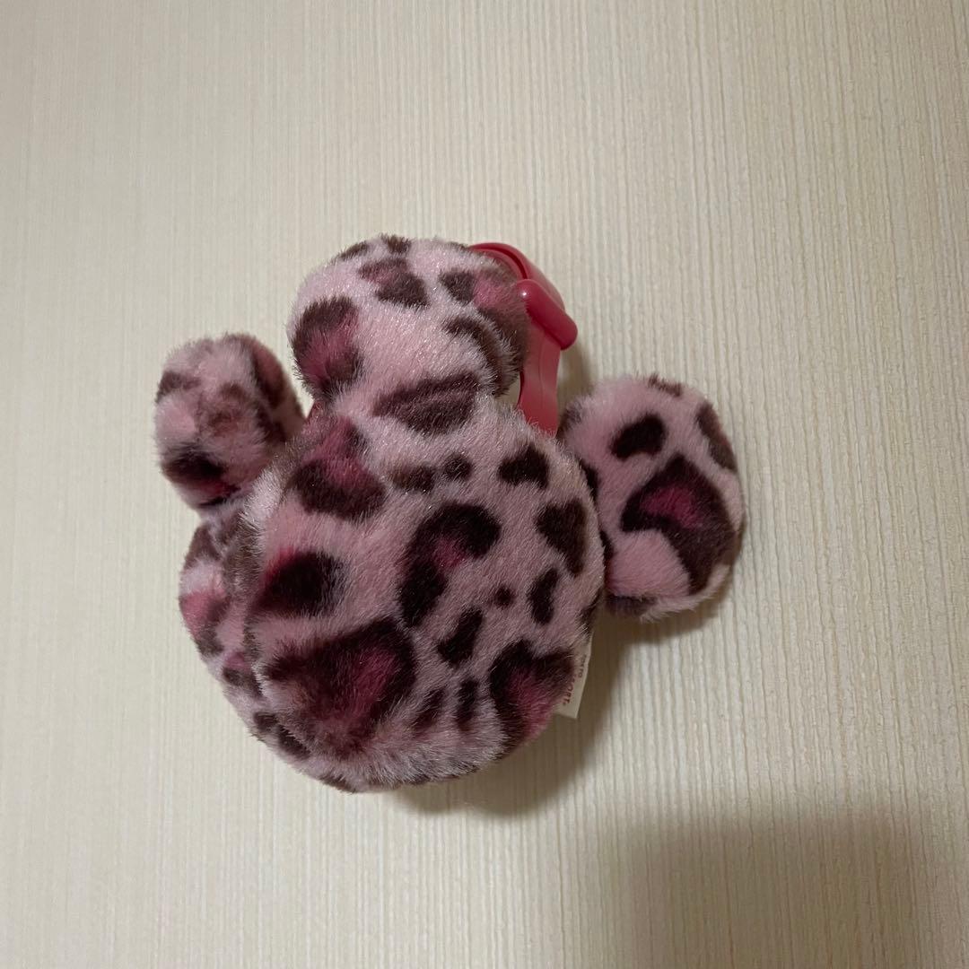 ピンク ヒョウ柄 イヤーマフ 耳あて ディズニー - メルカリ