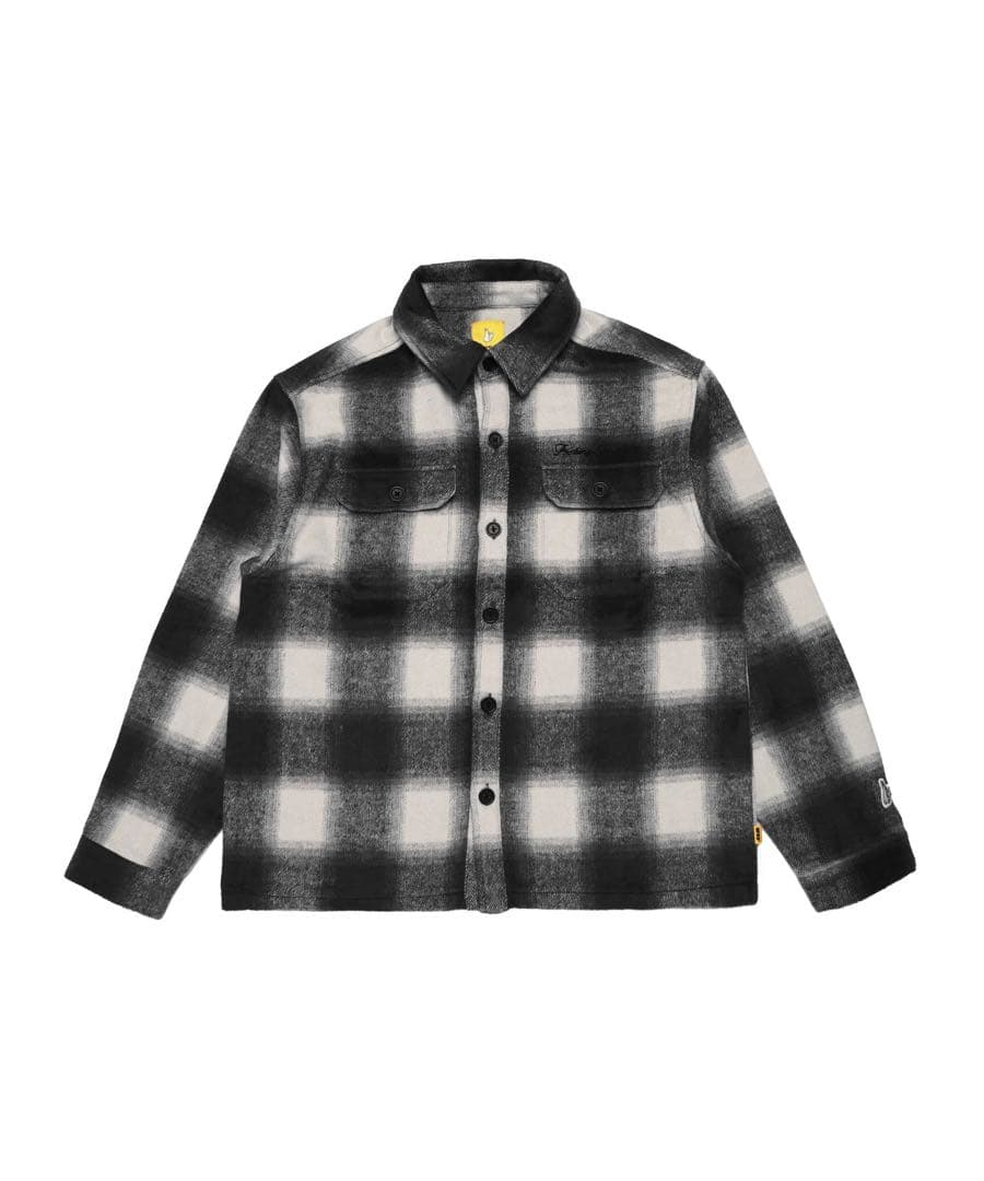 FR2 Shaggy Check CPO Shirt ブラック M Shaggy Check CPO Shirt – #FR2