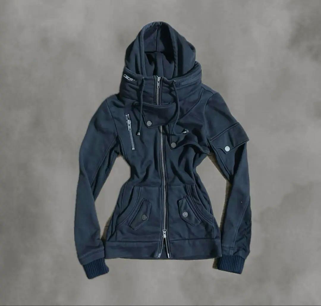 平成ギャルお兄系ギミックジップパーカーY2Kフェアリーグランジarchive