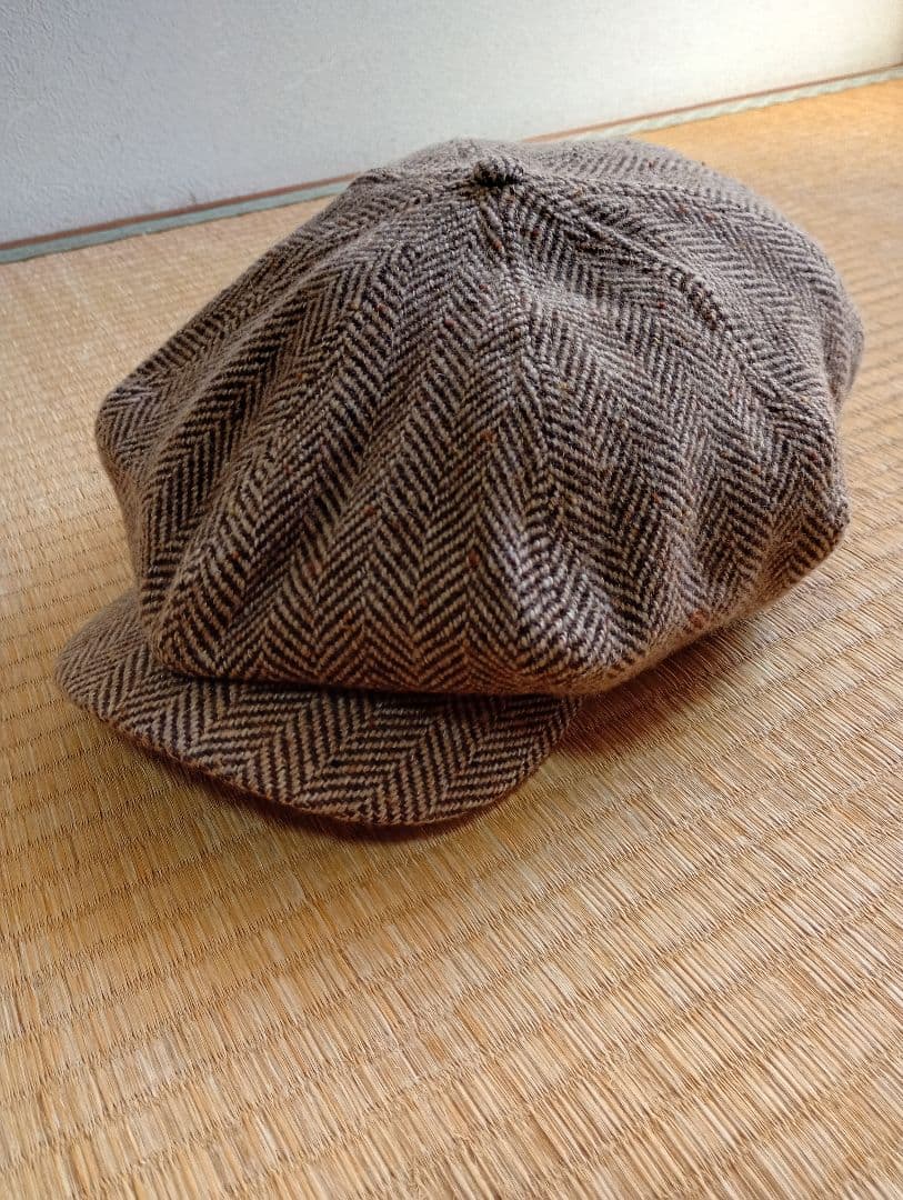 ポロラルフローレン　ツイード ニュースボーイ キャップ　新品　 RRL